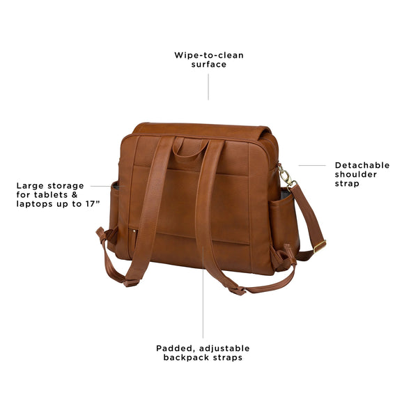 Petunia Pickle Bottom Boxy Backpack Deluxe In Cedar