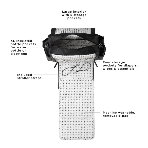 Petunia Pickle Bottom Boxy Backpack Deluxe In Ebony