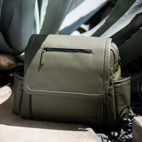 Petunia Pickle Bottom Boxy Backpack Deluxe In Olive