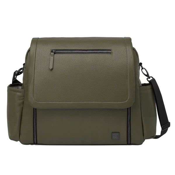 petunia pickle bottom Boxy Backpack Deluxe in Olive