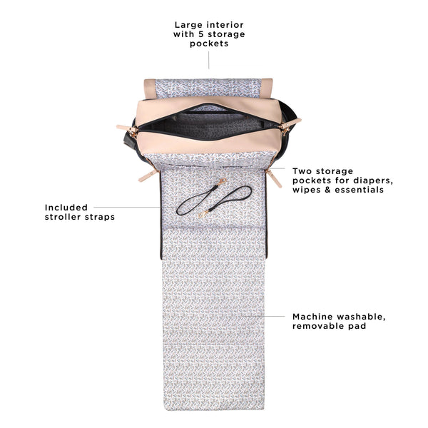 Petunia Pickle Bottom Boxy Backpack In Indigo Blush