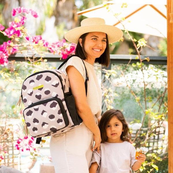 Petunia Pickle Bottom District Backpack Diaper Bag In Inkblot Ikat