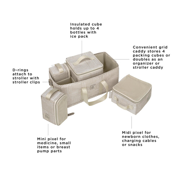 Petunia Pickle Bottom Inter-Mix Deluxe Kit In Checker Stitch