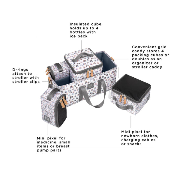Petunia Pickle Bottom Inter-Mix Deluxe Kit In Unity