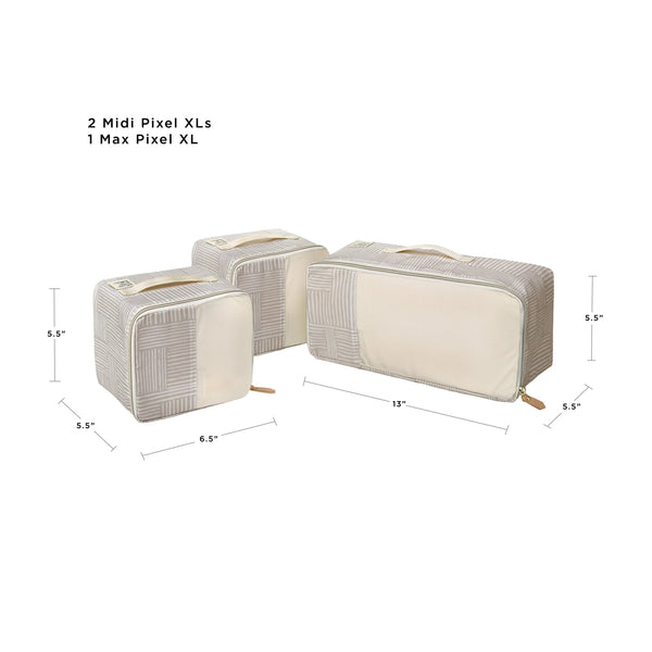 Petunia Pickle Bottom Inter-Mix Pixel Pro Pack In Checker Stitch