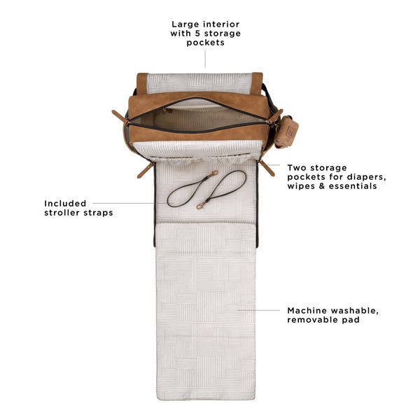 Petunia Pickle Bottom Boxy Backpack In Brioche