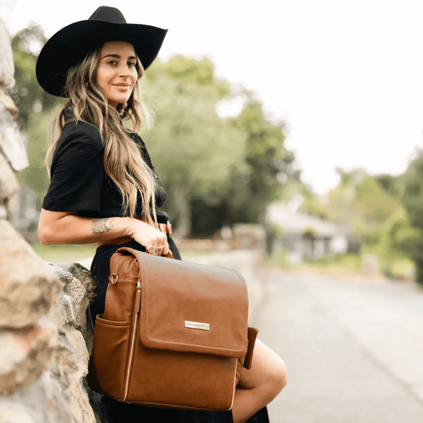 Petunia Pickle Bottom Boxy Backpack In Cedar