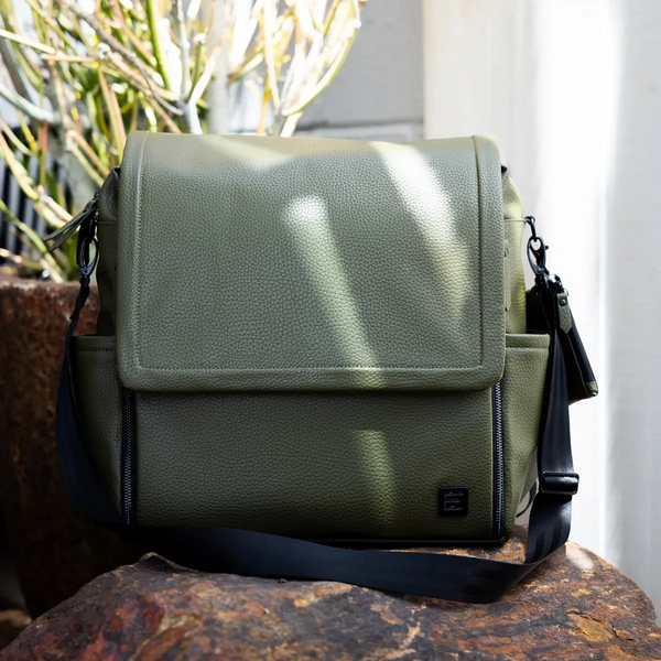 Petunia Pickle Bottom Boxy Backpack In Olive