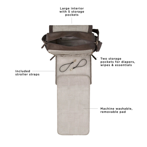 Petunia Pickle Bottom Boxy Backpack In Saddle