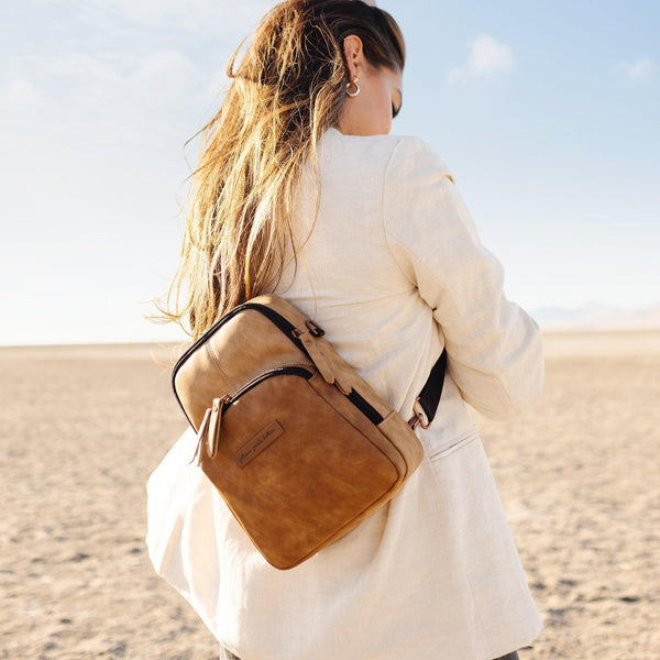 Petunia Pickle Bottom Criss-Cross Sling In Brioche