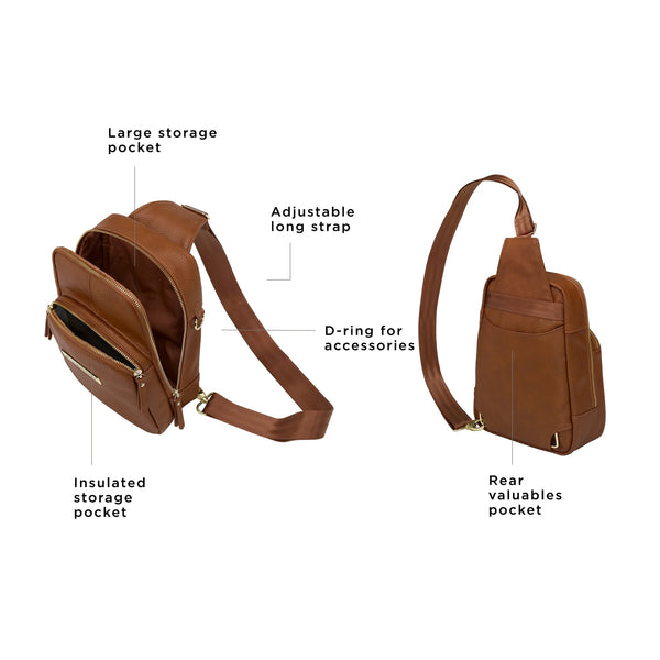 Petunia Pickle Bottom Criss-Cross Sling In Cedar