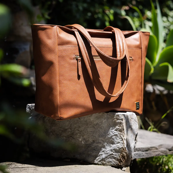 Petunia Pickle Bottom Essentials Tote In Cedar