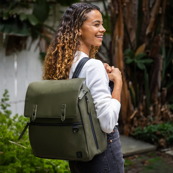 Petunia Pickle Bottom Meta Backpack In Olive