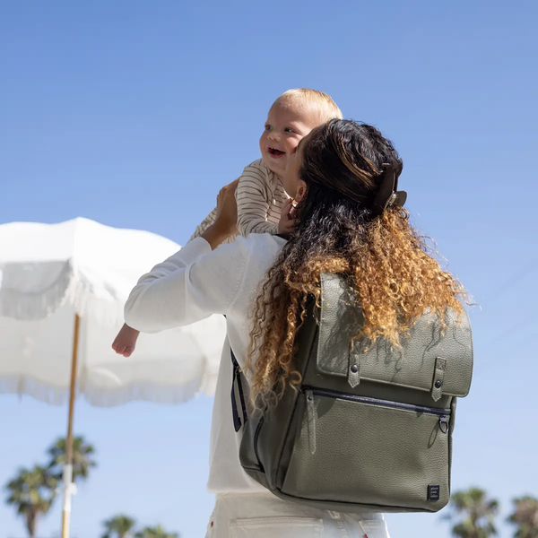 Petunia Pickle Bottom Meta Backpack In Olive