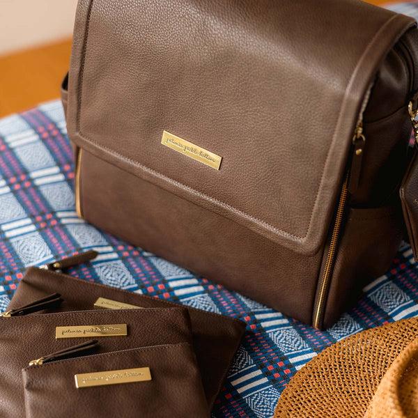 Petunia Pickle Bottom Organizer Trio In Saddle