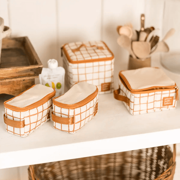 Petunia Pickle Bottom Packing Cube Set In Loom