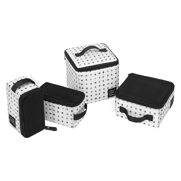 petunia pickle bottom Packing Cube Set in Quill
