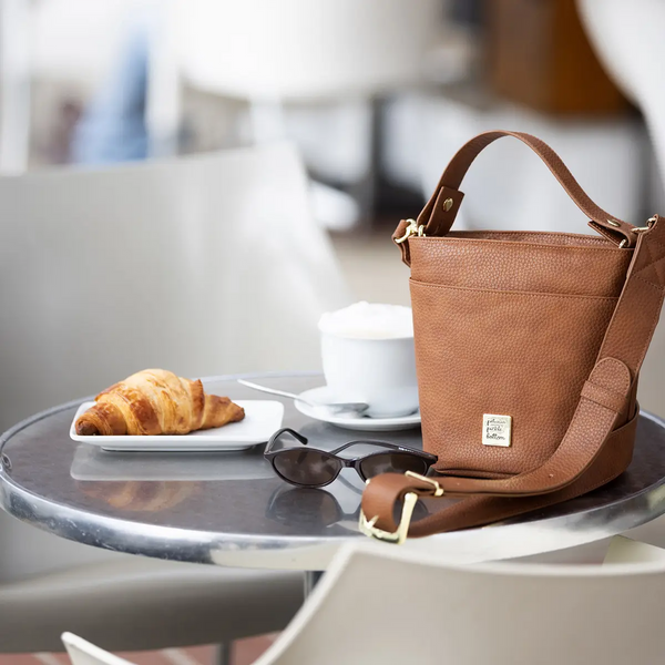 Petunia Pickle Bottom Petite Bucket Bag In Cedar