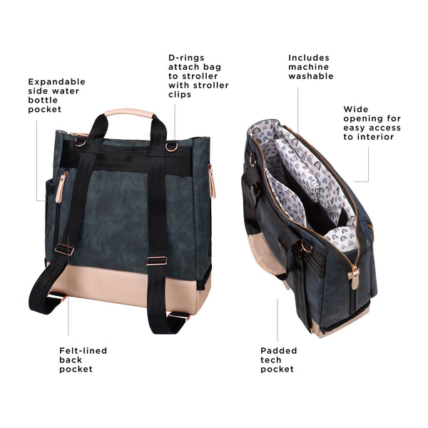 Petunia Pickle Bottom Pivot Pack In Indigo Blush