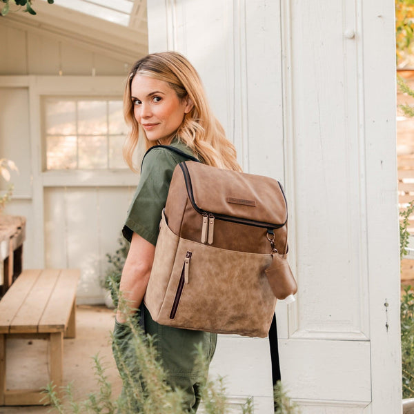 Petunia Pickle Bottom Tempo Backpack In Brioche