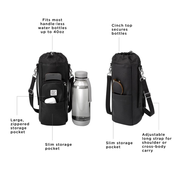 Petunia Pickle Bottom Viva Cross-Body In Ebony