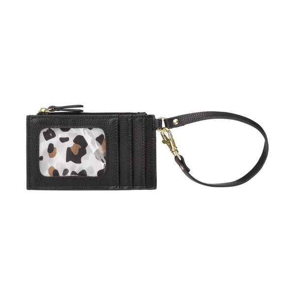 petunia pickle bottom Wristlet Wallet in Black