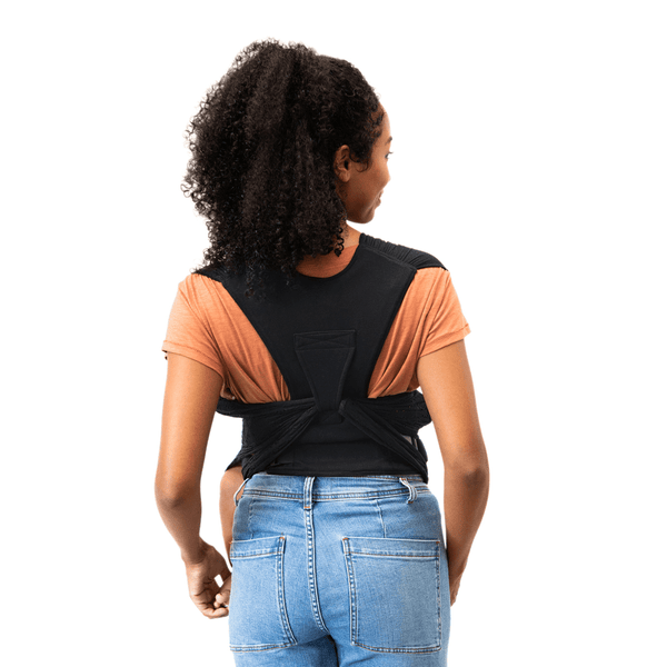 Petunia Pickle Bottom Petunia Pickle Bottom X MOBY Easy Wrap Carrier In Black Eyelet