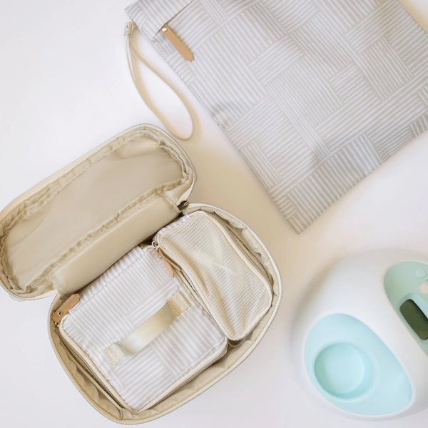 Petunia Pickle Bottom Prompt Pump Kit In Checker Stitch