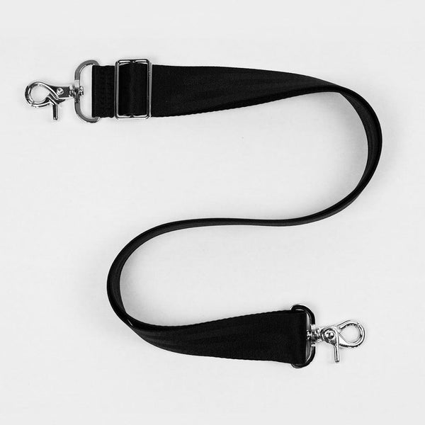 petunia pickle bottom Shoulder Strap 1.5 Inch in Black