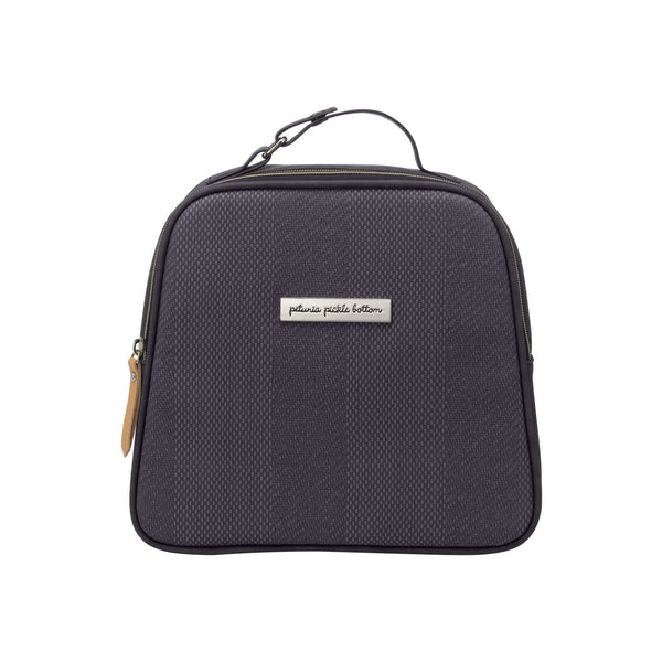 petunia pickle bottom Tandem Bottle & Lunch Tote in Carbon Cable Stitch