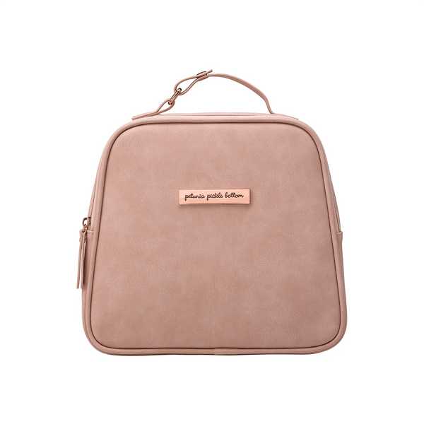 petunia pickle bottom Tandem Bottle & Lunch Tote in Toffee Rose