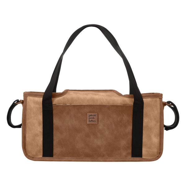petunia pickle bottom Wander Stroller Caddy in Brioche