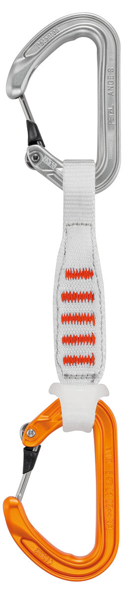 Petzl ANGE FINESSE Ultra-light Quickdraw For Alpine Ice Climbing And Mountaineering