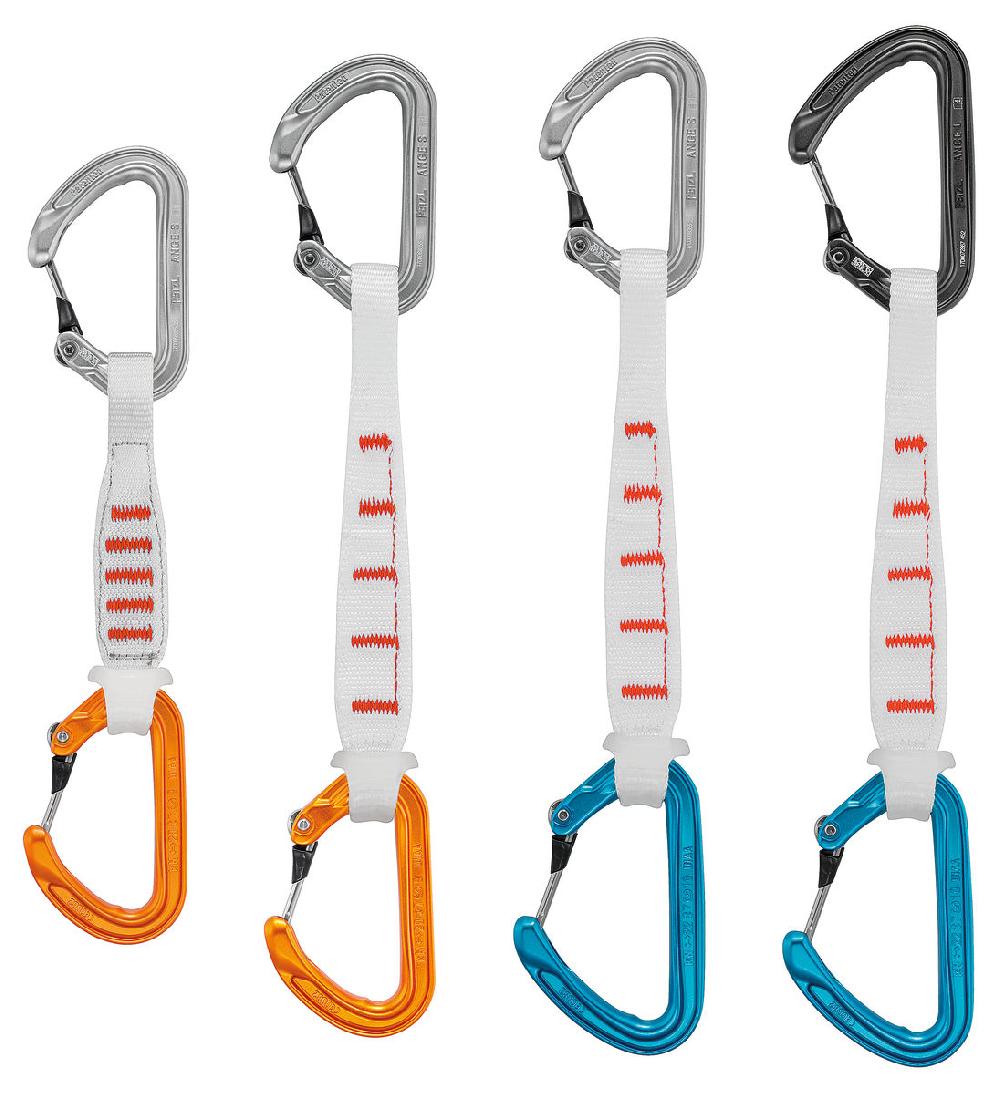petzl ANGE FINESSE Ultra-light quickdraw for alpine ice climbing and mountaineering