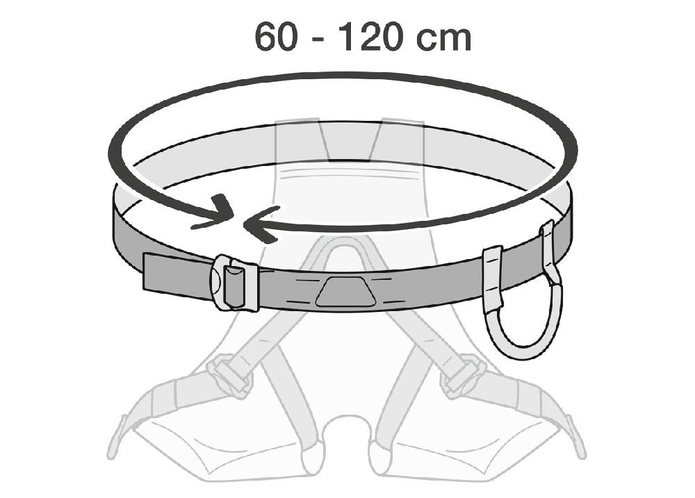 Petzl CANYON CLUB Easy-to-use Harness With Integrated Protective Seat For Canyoning