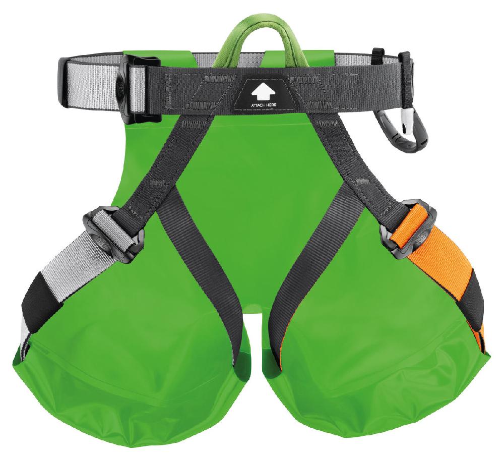 petzl CANYON CLUB Easy-to-use harness with integrated protective seat for canyoning