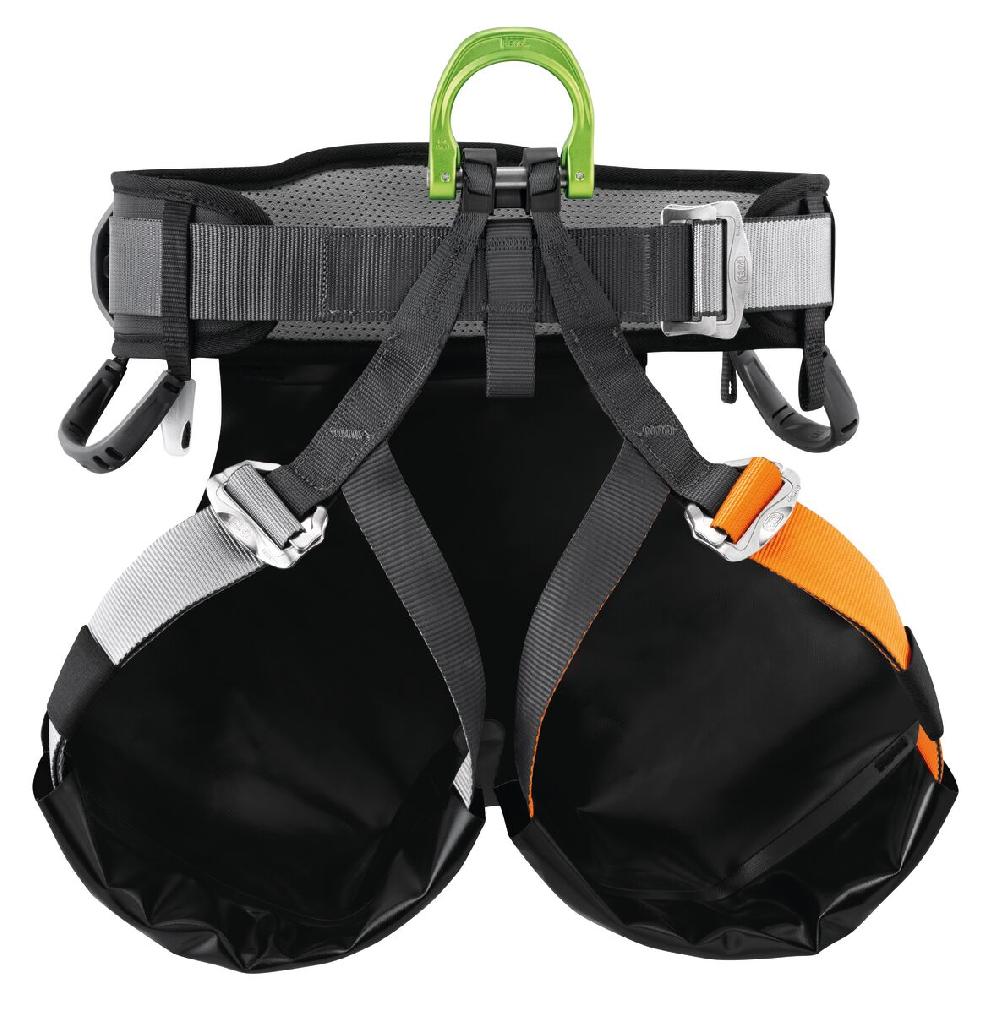 petzl CANYON GUIDE Comfortable ergonomic harness with integrated protective seat for canyoning petzl CANYON GUIDE Comfortable ergonomic harness with integrated protective seat for canyoning