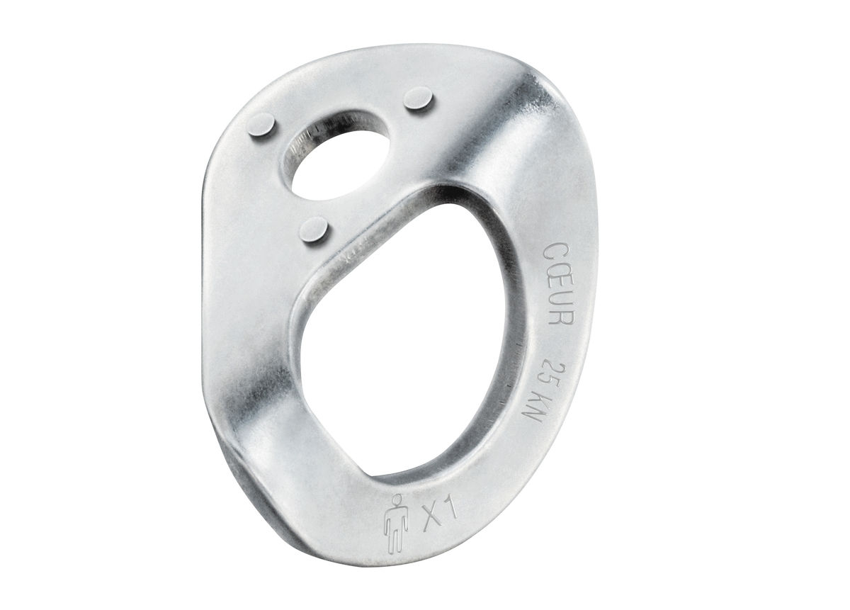 Petzl COEUR STAINLESS Stainless Steel Hanger For Typical Exterior Use (pack Of 20)