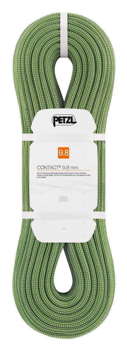 Petzl CONTACT® 9.8 Mm 9.8 Mm Diameter Lightweight Single Rope For Gym Or Rock Climbing