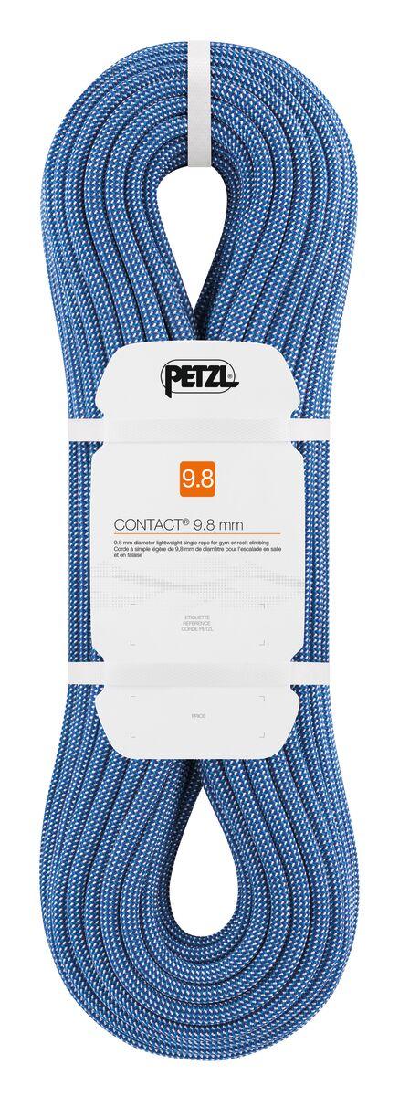 petzl CONTACT® 9.8 mm 9.8 mm diameter lightweight single rope for gym or rock climbing