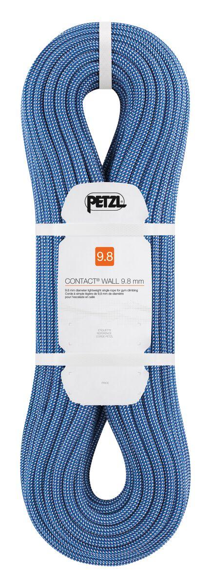 petzl CONTACT® WALL 9.8 mm 9.8 mm diameter lightweight single rope for gym climbing