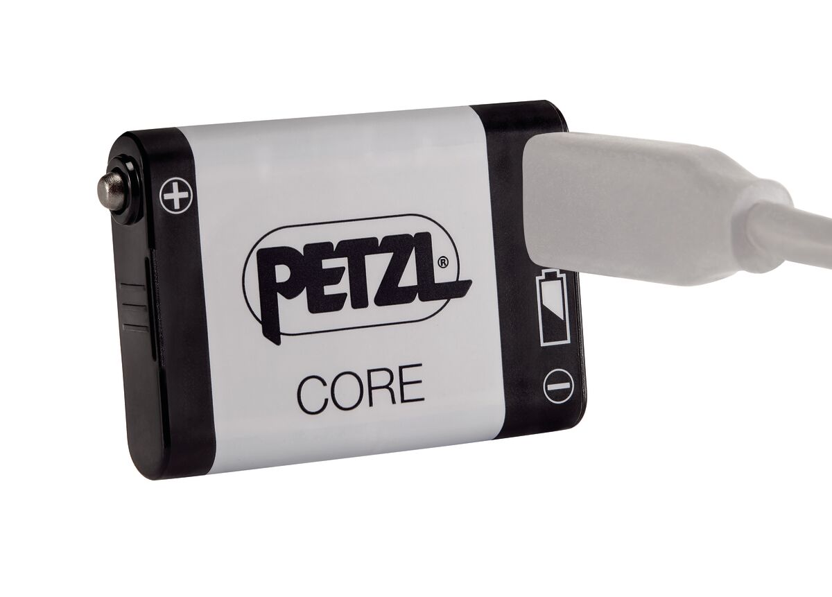 Petzl CORE Rechargeable Battery Compatible With Petzl Headlamps Featuring The HYBRID CONCEPT Design