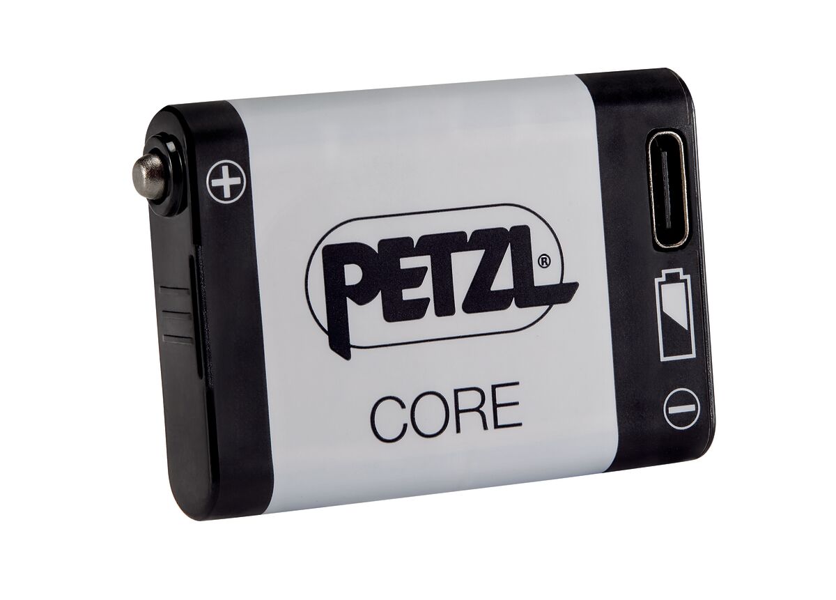 petzl CORE Rechargeable battery compatible with Petzl headlamps featuring the HYBRID CONCEPT design petzl CORE Rechargeable battery compatible with Petzl headlamps featuring the HYBRID CONCEPT design