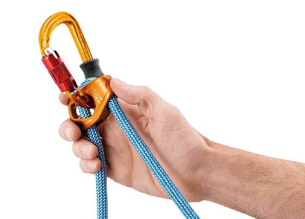 Petzl DUAL CONNECT ADJUST Adjustable Double Lanyard For Multi-pitch Climbing