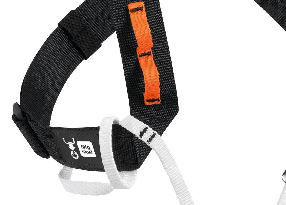 Petzl EXPLO Shoulder Straps For Positioning A CROLL With Gear Loops