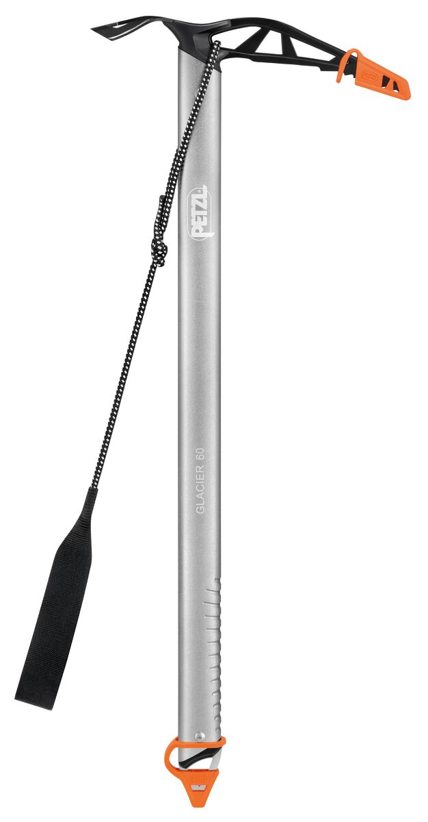 Petzl GLACIER LINKIN Lightweight Ice Axe For Glacier Travel With Leash