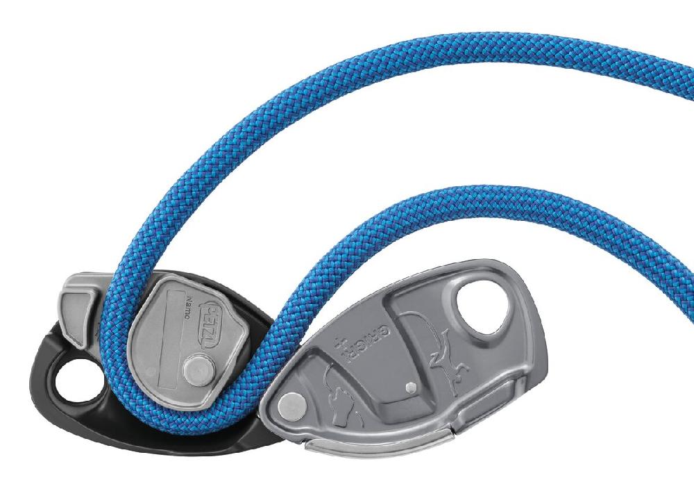 Petzl GRIGRI® + Belay Device With Cam-assisted Blocking And Anti-panic Handle Optimized For Learning And Top Rope Climbing