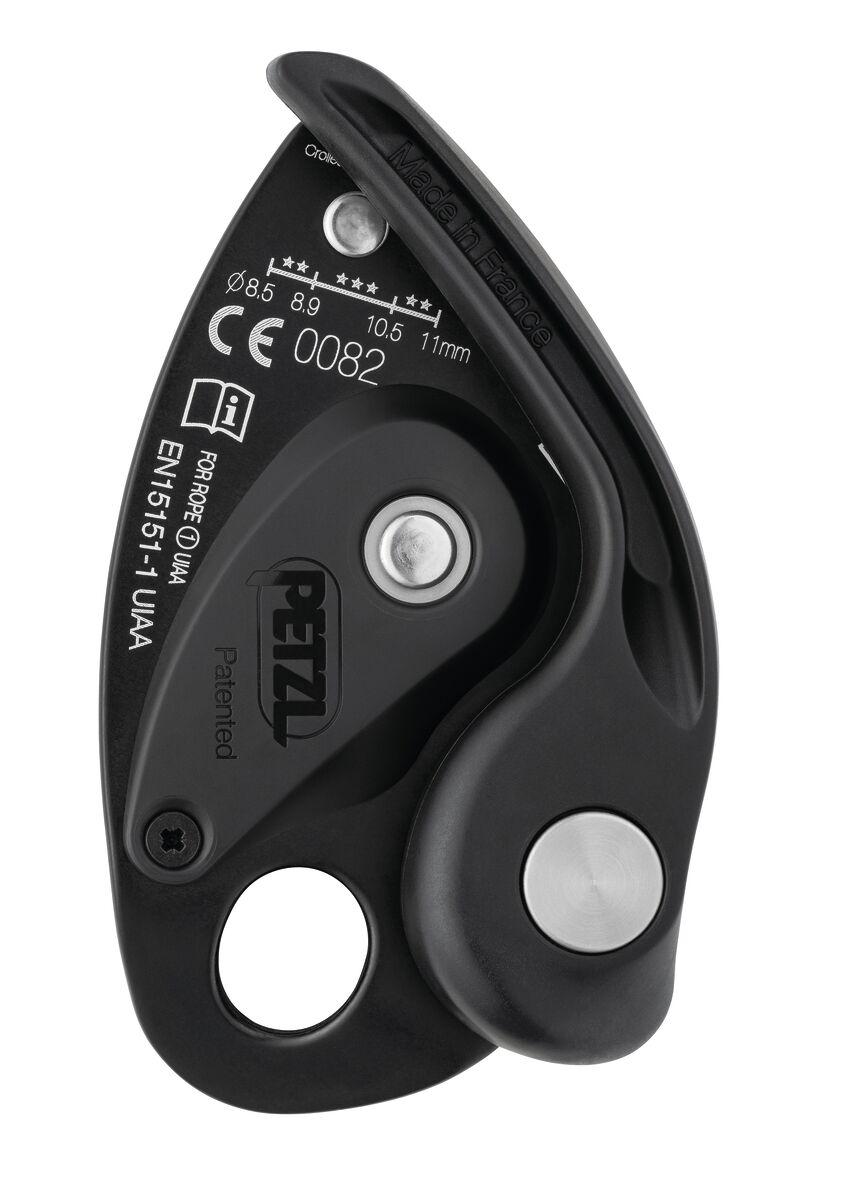 Petzl GRIGRI® Compact And Versatile Belay Device With Cam-assisted Blocking For Lead And Top Rope Climbing