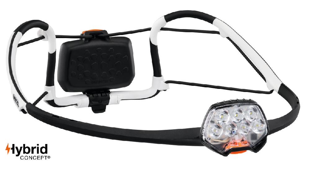 petzl IKO® Lightweight ergonomic headlamp with AIRFIT® headband. 350 lumens