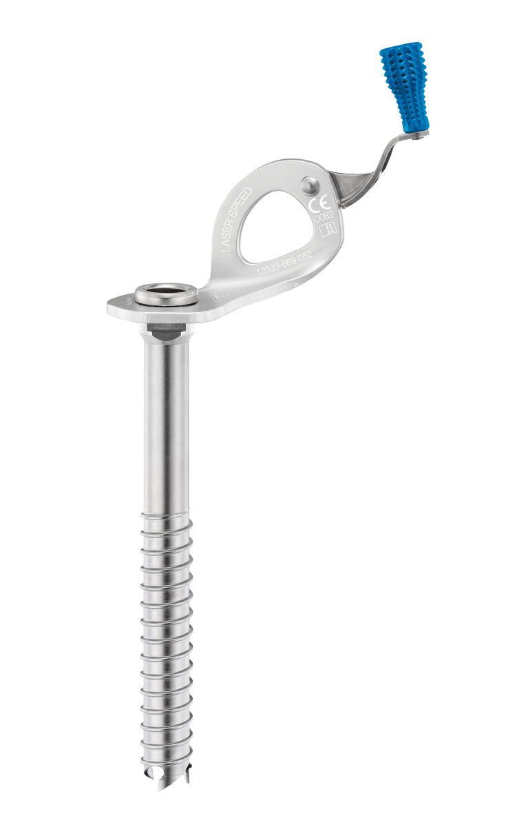 Petzl LASER SPEED Ultra-high-performance Ice Screw With Integrated Crank